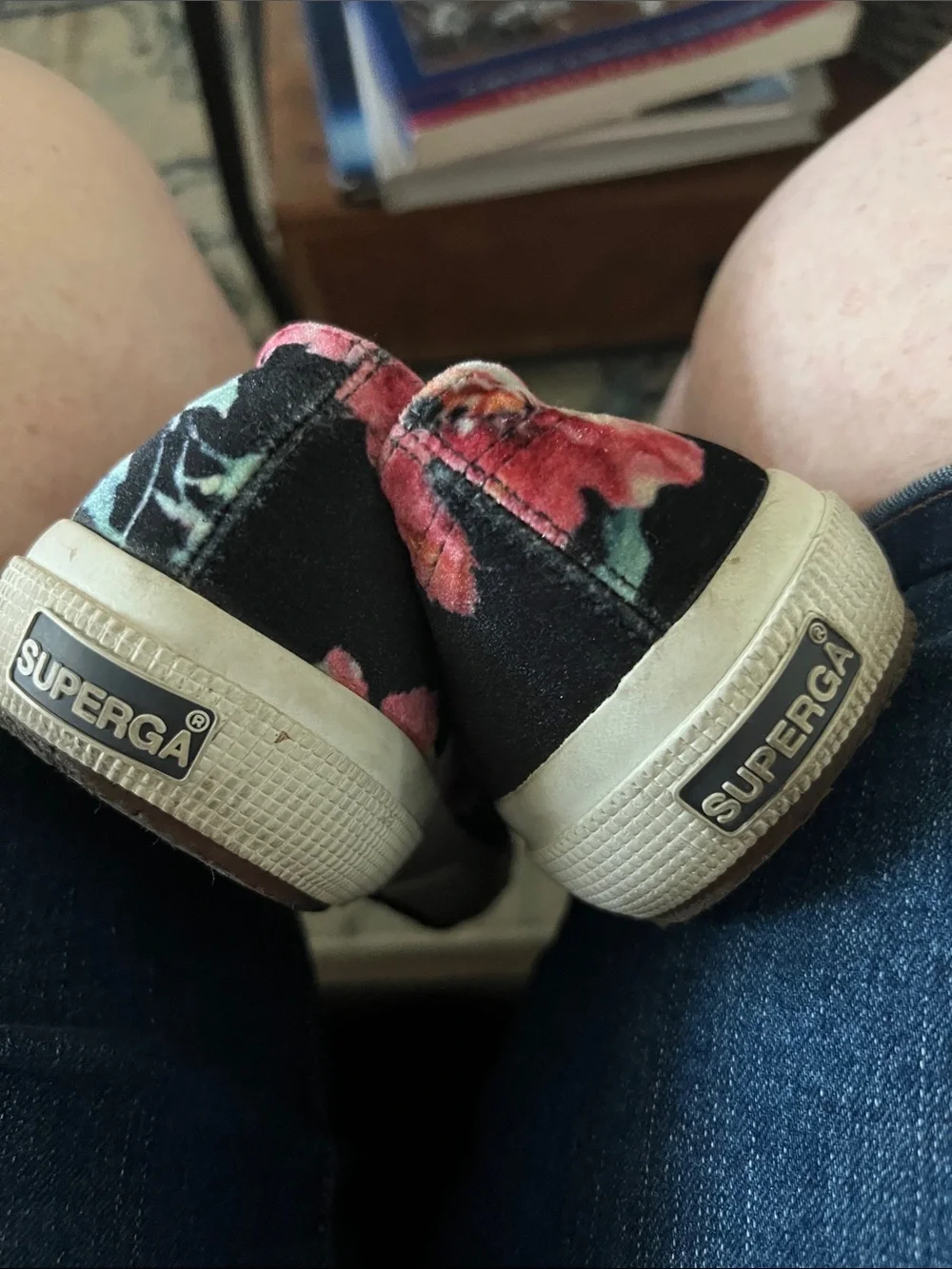 Superga sneakers.